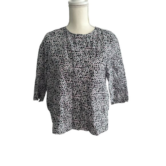 COS Lightweight Button Down Jacket Top Size US 4 - Picture 2 of 6